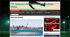 Desktop Screenshot of itfnewzealand2011.com